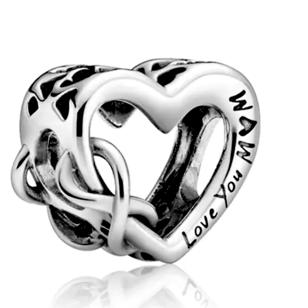 New 925-Charm Bead Fit Original Pandora Bracelet